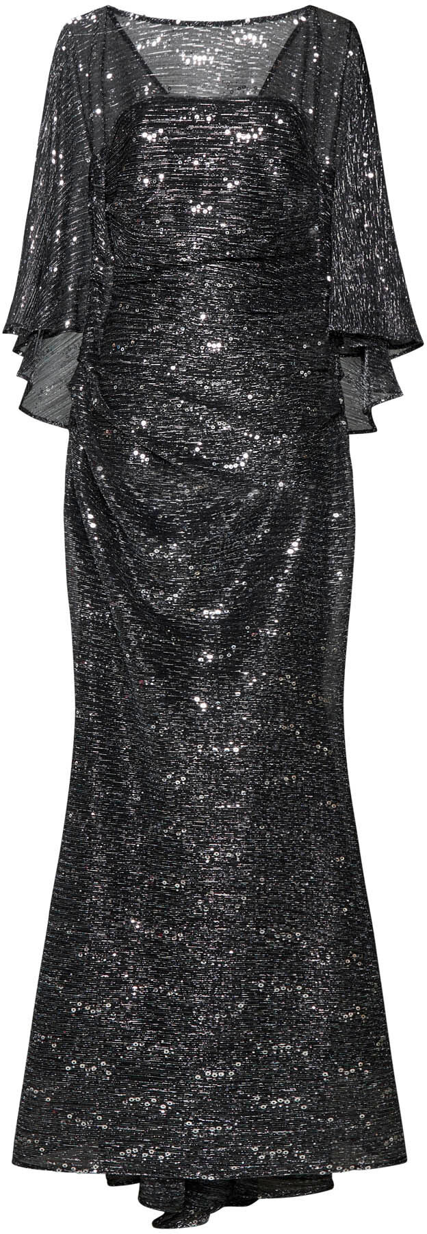 Talbot Runhof Dress - Charcoal - female - Size: 40