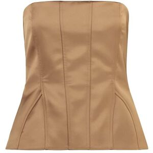 Giuseppe di Morabito Corset Top - Camel - female - Size: 42