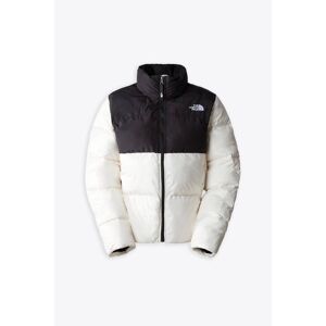The North Face Womens Saikuru Jacket Off white and black nylon synthetic puffer jacket - Womens Saikuru jacket - Panna - female - Size: Extra Small