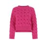 Valentino Garavani Pink Pp Wool Blend Oversize Sweater - UWT - female - Size: Small