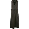 Antonelli Lena Sleeveless V Neck Dress - Black - female - Size: 42