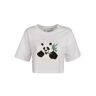 Iceberg Panda Cropped T-shirt - 0bianco ottico - female - Size: Small