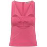 AMBUSH Top With A Sweetheart Neckline - 0SHOCKING P - female - Size: Large