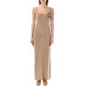 The Garment Como Slip Dress - CAMEL - female - Size: 10