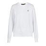 Blend Cotton Sweatshirt Polo Ralph Lauren - WHITE - female - Size: Extra Large