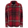 Polo Ralph Lauren Oversized Wool-blend Plaid Shirt - Red - female - Size: Medium