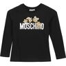 Moschino Tshirt Addition Manica Lunga - Nero - female - Size: 12