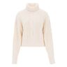 MVP Wardrobe Visconti Cable Knit Sweater - 0AVANA (White) - female - Size: 44