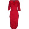 Norma Kamali tara Dress - Red - female - Size: Large