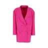 Valentino Garavani Pink Pp Wool Blend Oversize Blazer - UWT - female - Size: 40