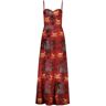 Amotea Eugenie In Red Leopard Print With Stones - Red - female - Size: 42