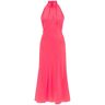 Saloni michelle Satin Dress - 0MELON (Pink) - female - Size: 8