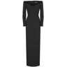 Solace London Tara Maxi Dress - Black - female - Size: 8