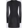 Louisa Ballou Black Mini Dress - Black - female - Size: Medium