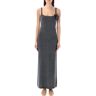 The Garment Como Slip Dress - 0GREY MELANGE - female - Size: 10