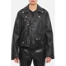 Setchu Biker Jacket - Black - female - Size: Medium