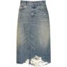 R13 Jesse Denim Skirt Skirt - 0CLINTON BLUE - female - Size: 2XS