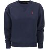 Ralph Lauren Crewneck Cotton Sweatshirt - 0Cruise Navy - female - Size: Extra Large