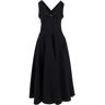 Alaia Crossback Dress - BLACK - female - Size: 36