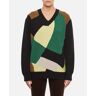 Plan C Wool Cashmere V Neck Sweater - MultiColour - female - Size: 42