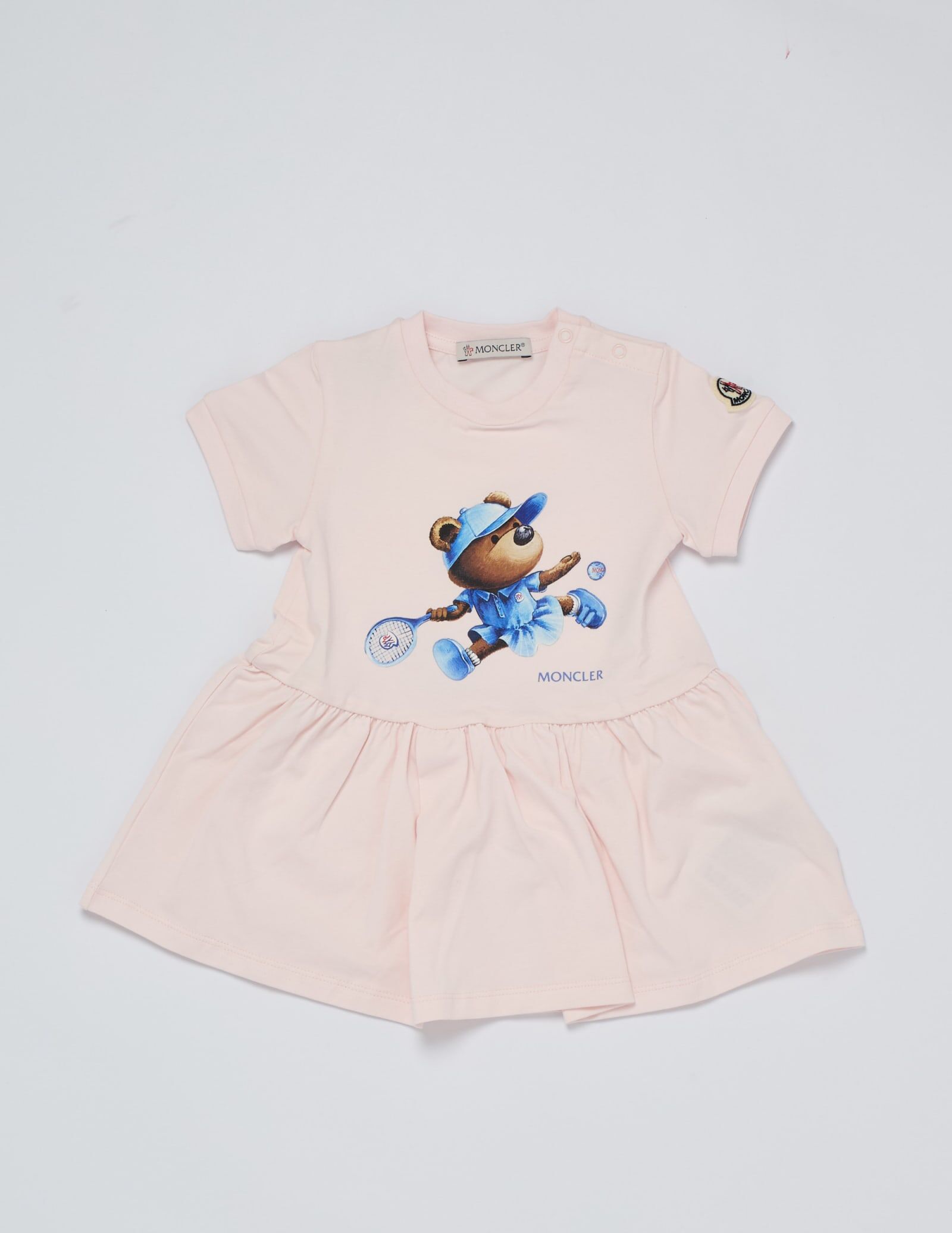 Moncler Dress Dress - ROSA - unisex - Size: 012-18 Mo