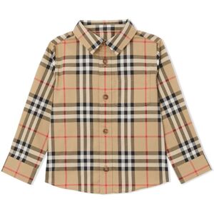 Burberry Kids Shirts Beige - Beige - male - Size: 2y