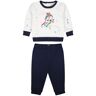 Ralph Lauren Blue Suit For Baby Boy With Polo Bear - Multicolor - unisex - Size: 03 Mo