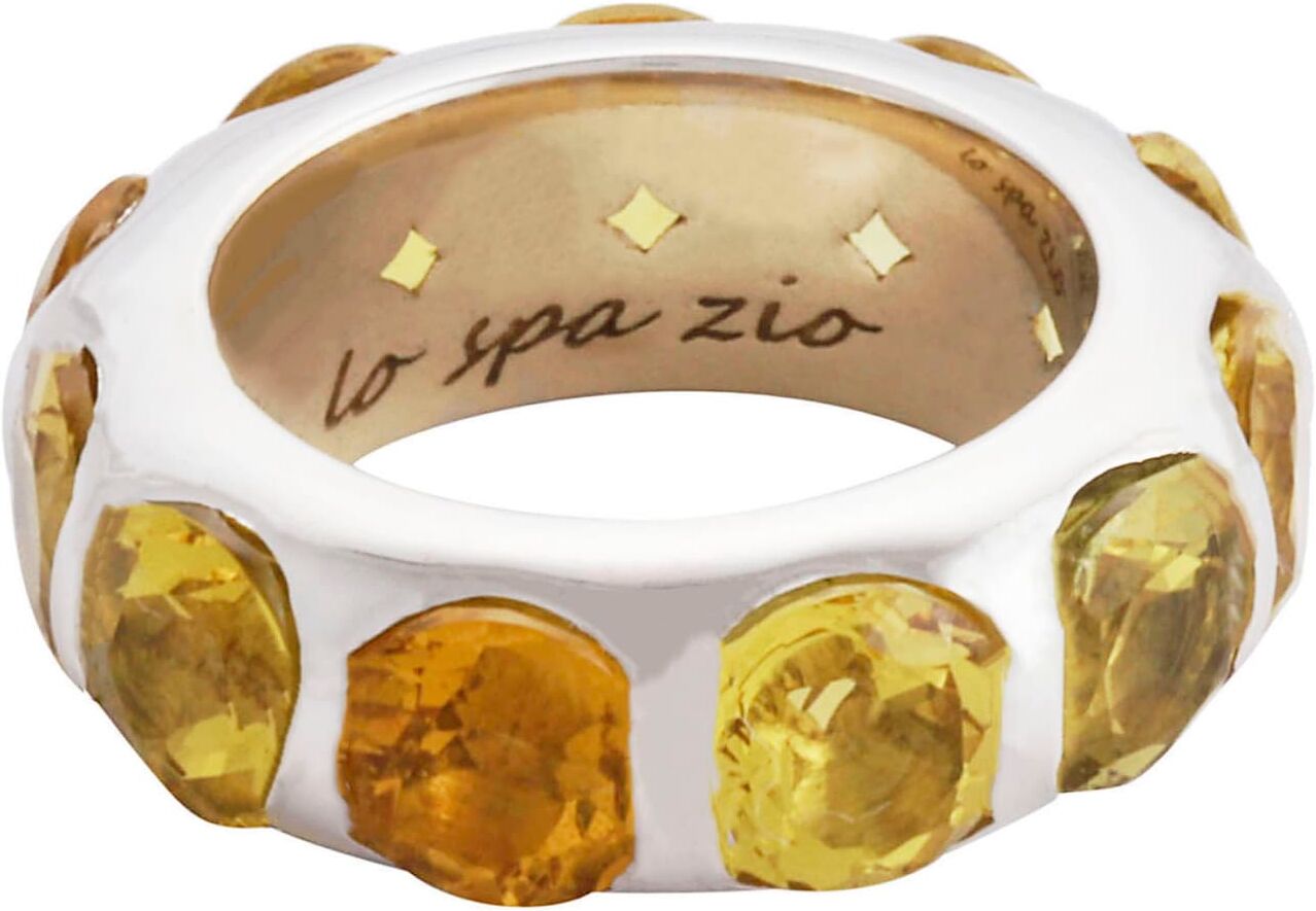 Lo Spazio Jewelry Lo Spazio Yellow Beryl Ring - Yellow - female - Size: 6.5