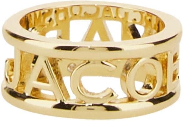 Marc Jacobs The Monogram Ring - GOLD - female - Size: 8