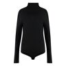 Victoria Beckham Knit Bodysuit - black - female - Size: Large