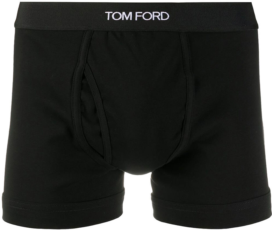 Tom Ford Boxer Brief - Black - male - Size: Small