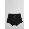 Marine Serre Lingerie In Black Cotton - black - male - Size: Small