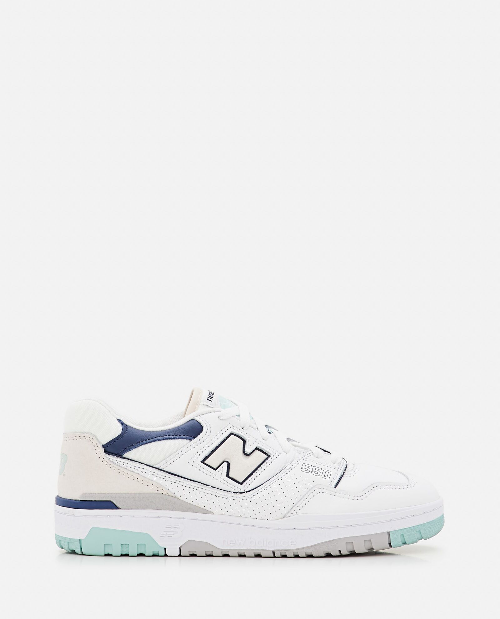 New Balance Low Top 550 Sneakers - White - male - Size: 12