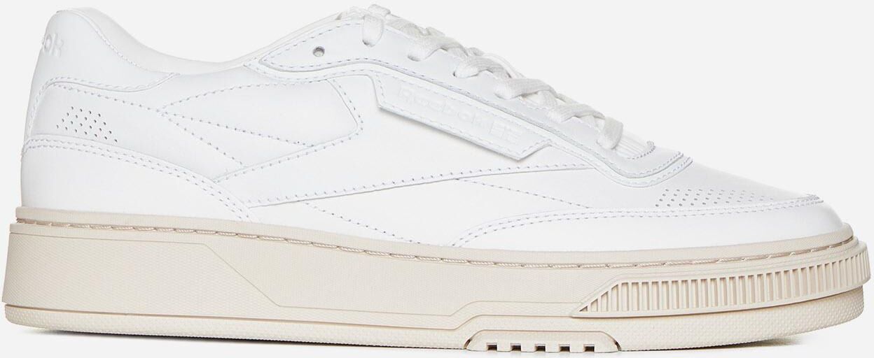 Reebok Club C Ltd Leather Sneakers - WHITE - male - Size: 6