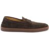 Henderson Baracco Suede Loafers - 0MODICA CLOUD (Brown) - male - Size: 43