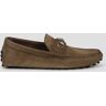 Gucci Horsebit Driver Loafers - Brown - male - Size: 6