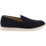 Henderson Baracco Suede Loafers - 0BLU SIRENA (Blue) - male - Size: 41