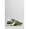GHOUD Rush Multi Sneakers In Green Suede And Fabric - green - male - Size: 44