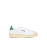 Autry Bob Lutz Low Leather Sneakers - 0White, green - male - Size: 44