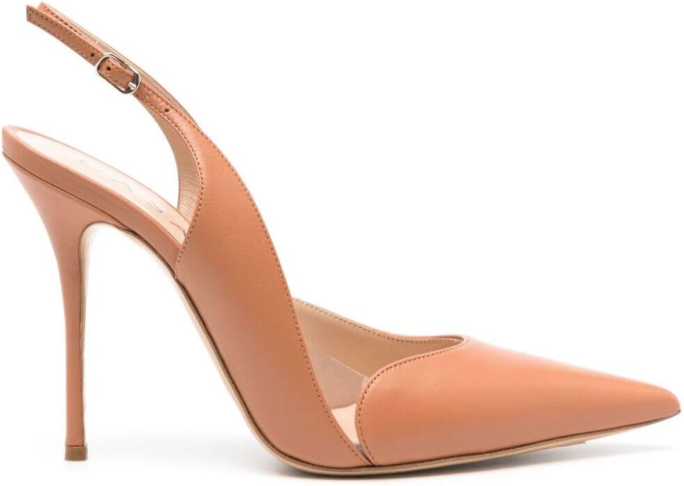 Casadei Minorc Chanel Pump - Caramel - female - Size: 38.5