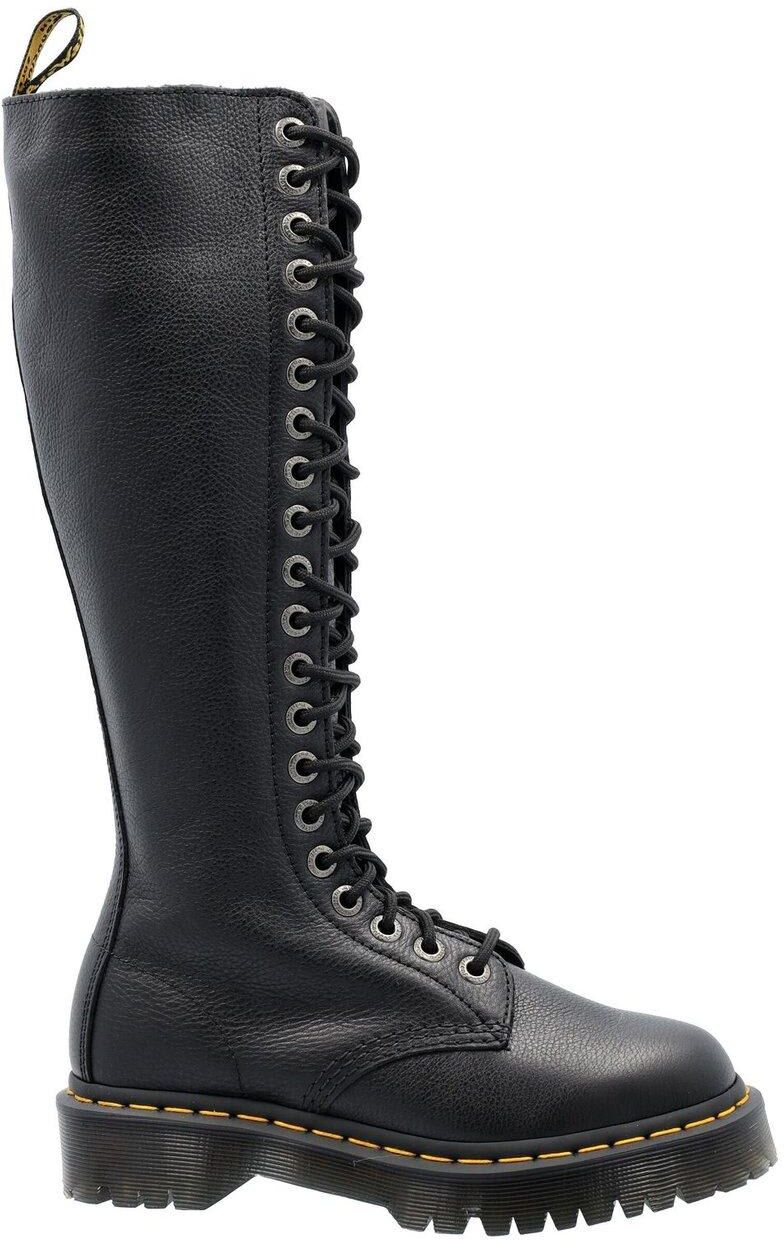 Dr. Martens 1b60 Bex Pisa Leather Knee High Boots - Black - female - Size: 4