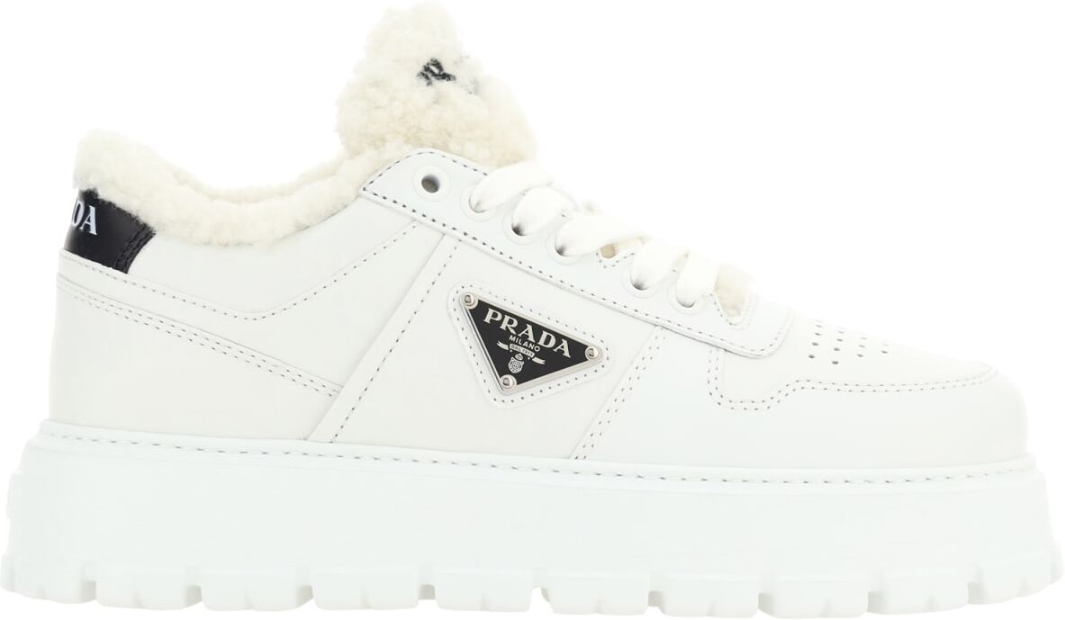 Prada Winter Sneakers - Bianco - female - Size: 40