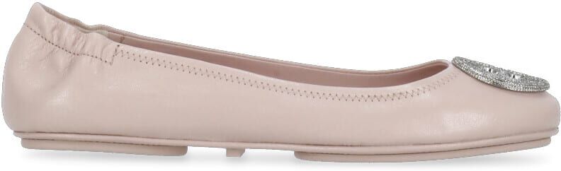 Tory Burch Minnie Ballerina Shoes - Pink - female - Size: 7.5