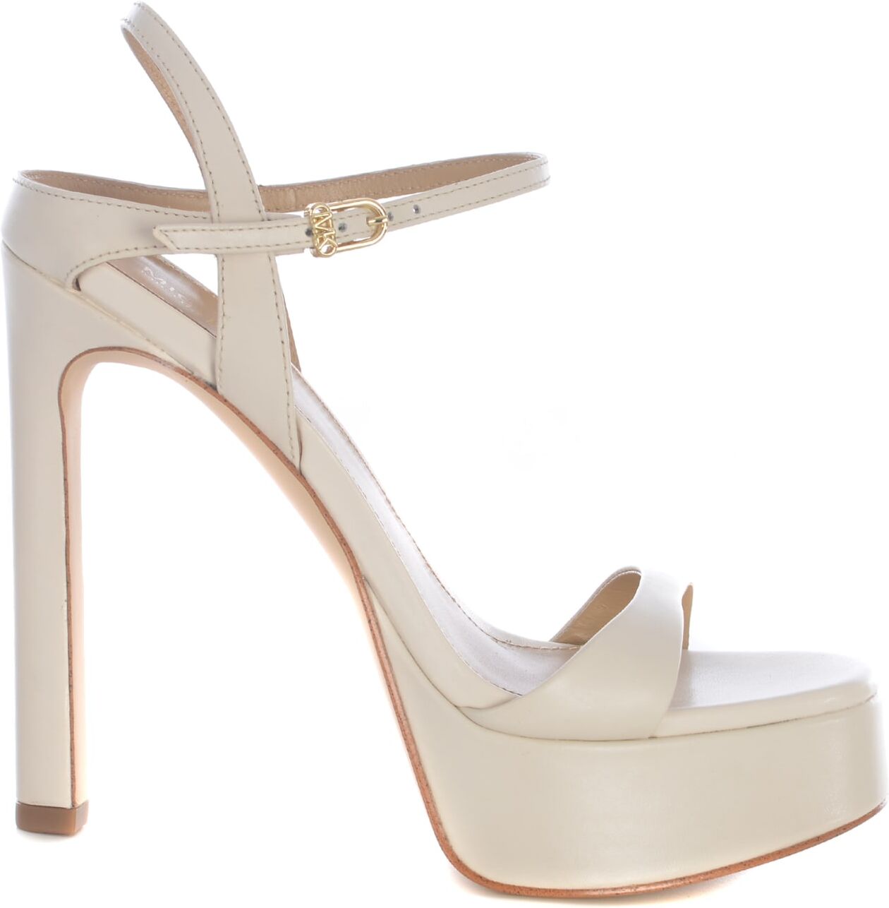 Sandal Michael Kors amara Made Of Leather - Crema - female - Size: 7