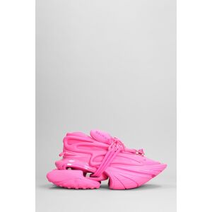 Balmain Unicorn Sneakers In Rose-pink Nylon - rose-pink - female - Size: 36