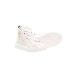 Balmain White Shoes Girl - Bianco - female - Size: 30