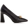 Tory Burch Jessa Pump Leather Pumps - black - female - Size: 6