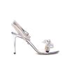 Mach & Mach Double Bow Pump Sandals - Silver - female - Size: 38