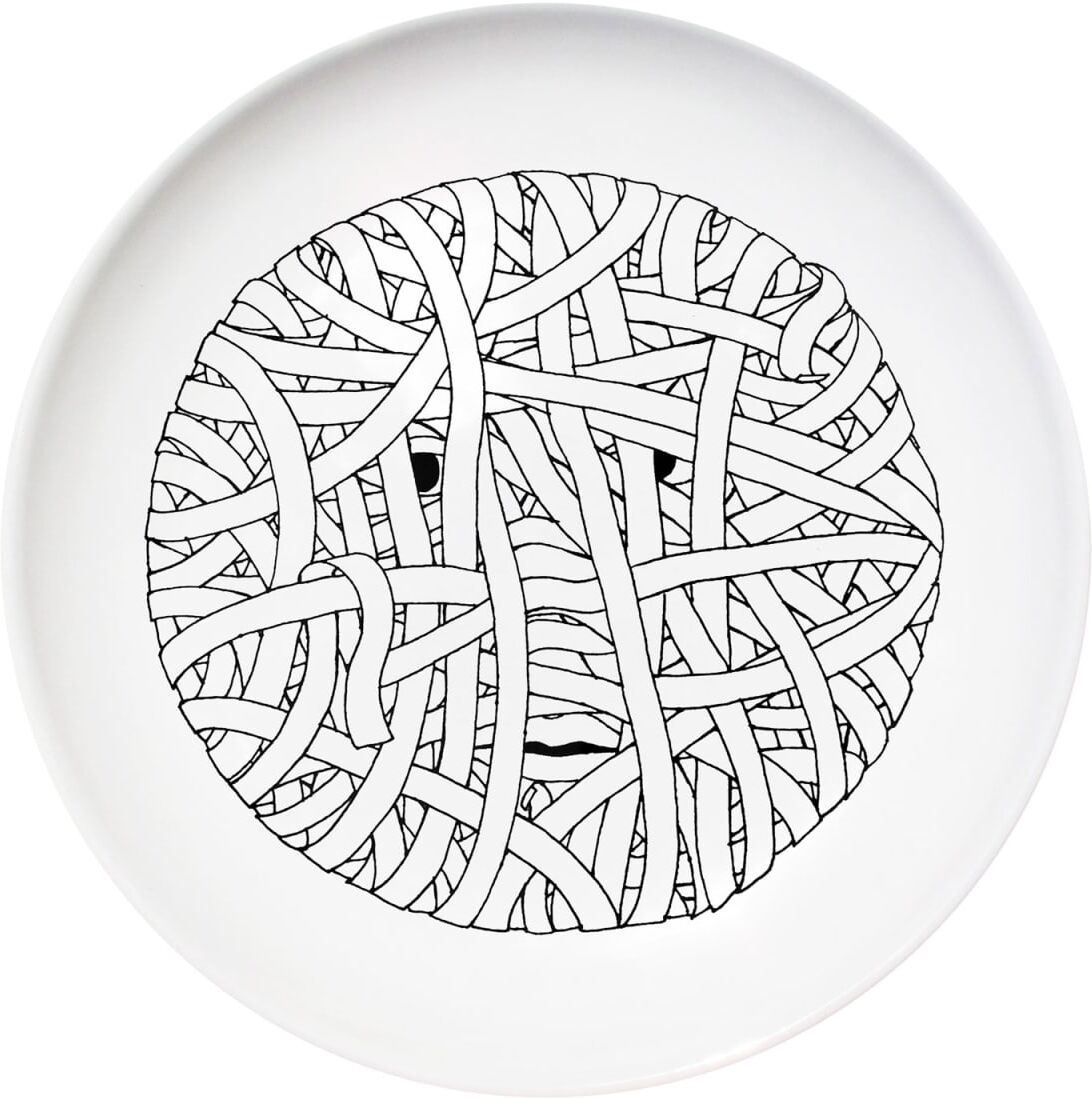 Kiasmo Dish Dress Ulysses - Black/White