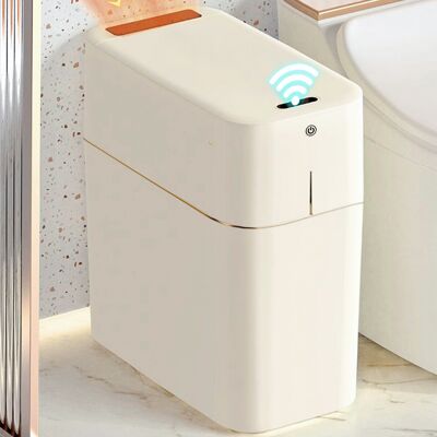 Homary Smart Touchless Trash Can Automatic Packing Motion Sensor Garbage Bin with Light Charge Homary Smart Touchless Trash Can Automatic Packing Motion Sensor Garbage Bin with Light Charge